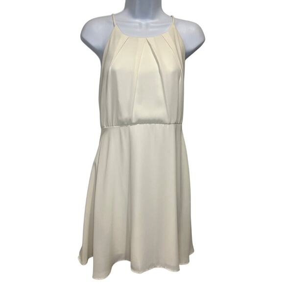 Ivory Sleeveless Dress, Medium - Picture 1 of 7